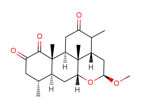 (3aS,5S,6aR,7aS,8R,11aS,11bS,11cS)-5-Methoxy-3,8,11a,11c-tetramethyl-dodecahydro-6-oxa-benzo[de]anthracene-2,10,11-trione