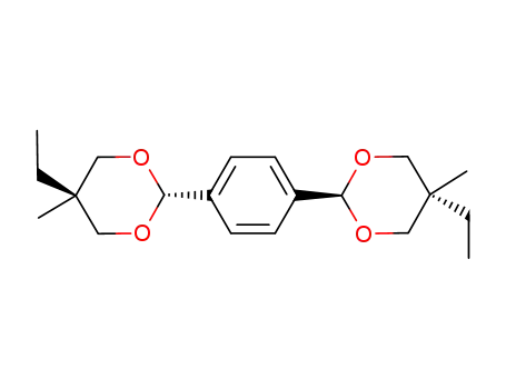 (trans-trans)-1,4-bis(5-ethyl-5-methyl-1,3-dioxan-2-yl)benzene