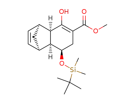 (1R,4S,4aR,8R,8aS)-8-(tert-Butyl-dimethyl-silanyloxy)-5-hydroxy-1,4,4a,7,8,8a-hexahydro-1,4-methano-naphthalene-6-carboxylic acid methyl ester