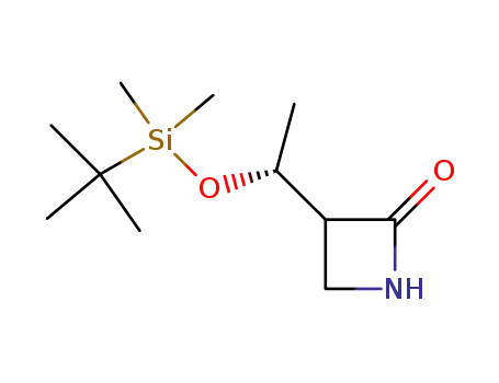 3-[(R)-1-(tert-Butyl-dimethyl-silanyloxy)-ethyl]-azetidin-2-one