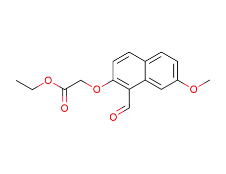 (1-Formyl-7-methoxy-naphthalen-2-yloxy)-acetic acid ethyl ester