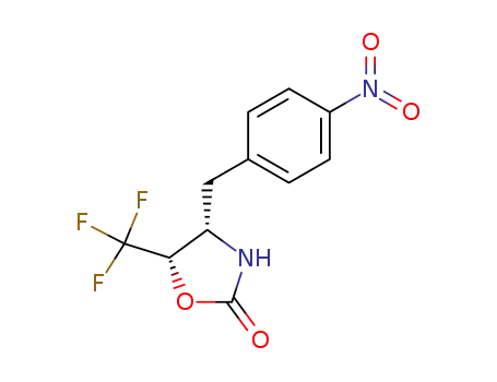 (4S,5S)-4-(4-Nitro-benzyl)-5-trifluoromethyl-oxazolidin-2-one