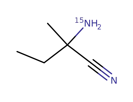 DL-[α-15N]-α-aminoisovaleronitrile
