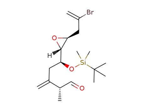 (2R,5S,6S,7S)-9-bromo-5-(tert-butyldimethylsilanoxy)-6,7-epoxy-2-methyl-3-methylene-dec-9-enal