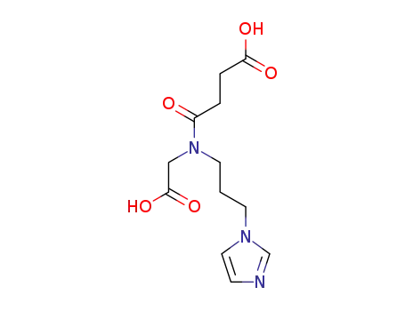 N-carboxymethyl-N-(3-imidazol-1-yl-propyl)-succinamic acid