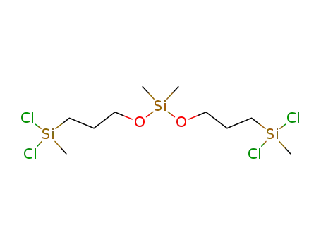1-(dichloro-methyl-silanyl)-3-{[3-(dichloro-methyl-silanyl)-propoxy]-dimethyl-silanyloxy}-propane