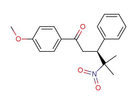(S)-1-(4-methoxyphenyl)-4-methyl-4-nitro-3-phenylpentan-1-one