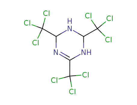 2,4,6-tris-trichloromethyl-1,2,3,4-tetrahydro-[1,3,5]triazine