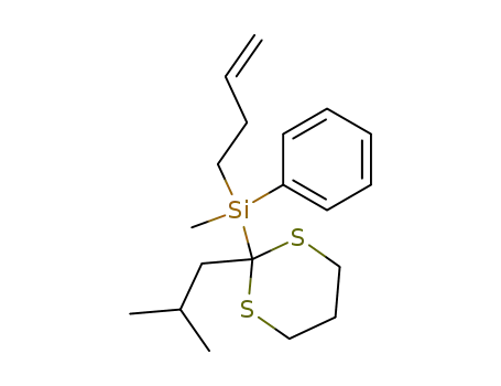 3-butenyl[2-(2-methylpropyl)-1,3-dithian-2-yl]methylphenylsilane