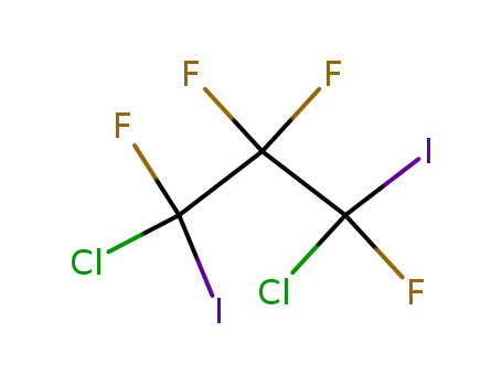 1,3-dichloro-1,2,2,3-tetrafluoro-1,3-diiodo-propane