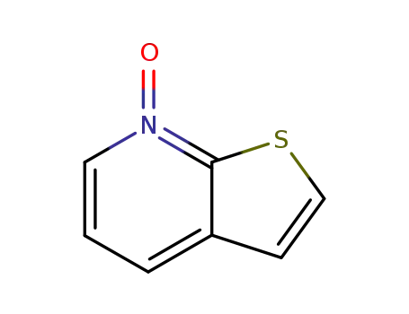 Molecular Structure of 25557-50-0 (Thieno[2,3-b]pyridine, 7-oxide)