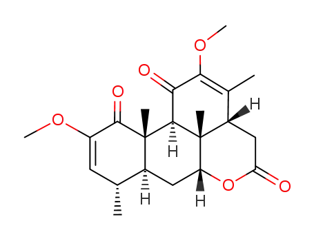 Picrasa-2,12-diene-1,11,16-trione,2,12-dimethoxy-