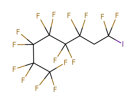 Molecular Structure of 53826-16-7 (Octane, 1,1,1,2,2,3,3,4,4,5,5,6,6,8,8-pentadecafluoro-8-iodo-)