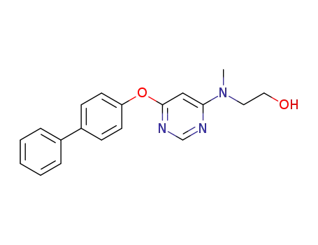 2-{[6-(biphenyl-4-yloxy)pyrimidin-4-yl]methylamino}ethanol