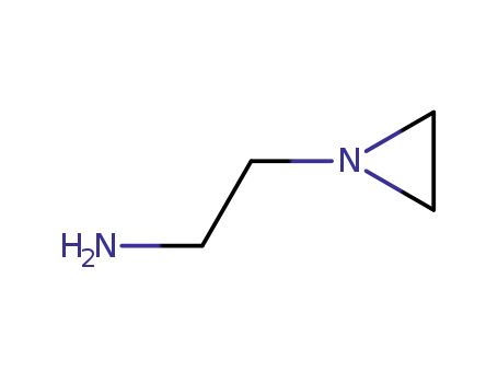 Molecular Structure of 4025-37-0 (2-(AZIRIDIN-1-YL)ETHANAMINE)