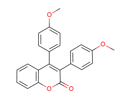 3,4-bis(4-methoxyphenyl)-2H-chromen-2-one