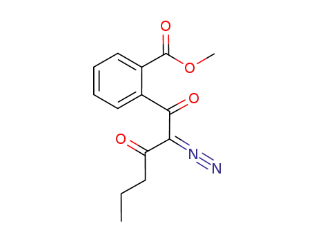 methyl 2-(2-diazo-1,3-dioxohexyl)benzoate