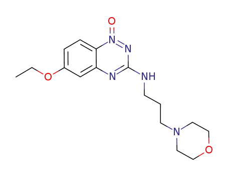 6-ethoxy-N-[3-(4-morpholinyl)propyl]-1,2,4-benzotriazin-3-amine 1-oxide