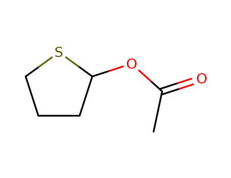 Molecular Structure of 1608-66-8 (Thiophene-2-ol, tetrahydro-, acetate)