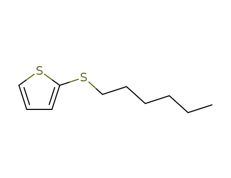 Molecular Structure of 6911-41-7 (2-(Hexylthio)thiophene)