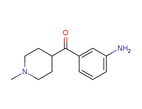 4-[3-aminobenzoyl]-1-methylpiperidine