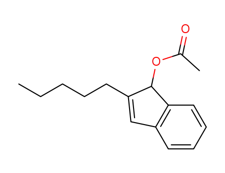 2-pentyl-1H-inden-1-yl acetate