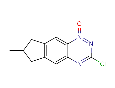 3-chloro-7-methyl-7,8-dihydro-6H-indeno[5,6-e][1,2,4]triazine 1-oxide