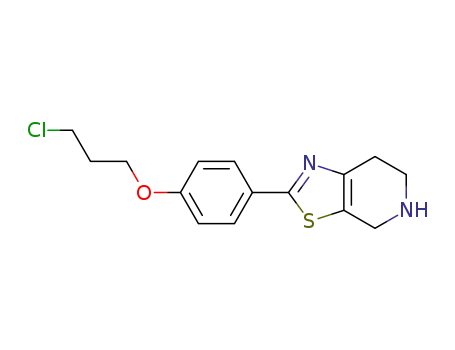 2-{4-[(3-chloropropyl)oxy]phenyl}-4,5,6,7-tetrahydro[1,3]thiazolo[5,4-c]pyridine