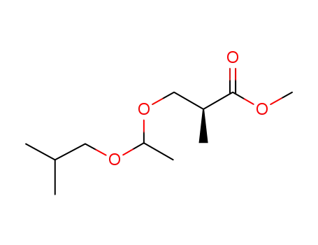 methyl (S)-2-methyl-3-(1-isobutoxyethoxy)propionate