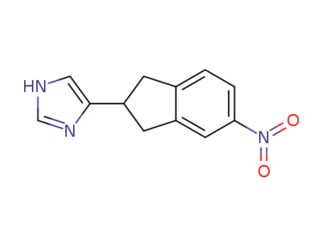 4(2,3-Dihydro-5-nitro-1H-inden-2-yl)-1H-imidazole