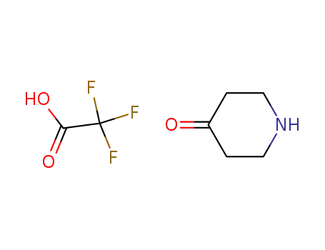 4-oxopiperidin-1-ium 2,2,2-trifluoroacetate