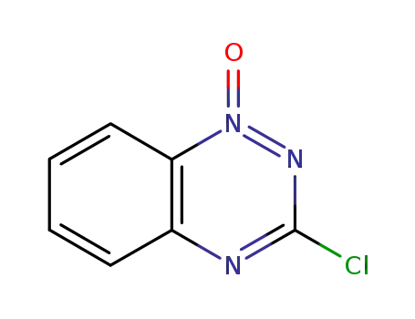 Molecular Structure of 67692-91-5 (3-chloro-1,2,4-benzotriazine 1-oxide)