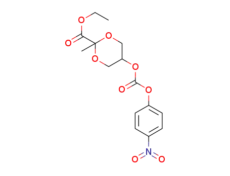 (Z)-2-ethoxycarbonyl-2-methyl-5-(p-nitrophenoxycarbonyloxy)-[1,3]dioxane