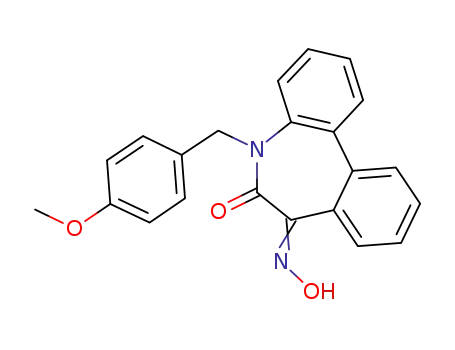 5-(4-methoxybenzyl)-5H-dibenzo[b,d]azepine-6,7-dione-7-oxime