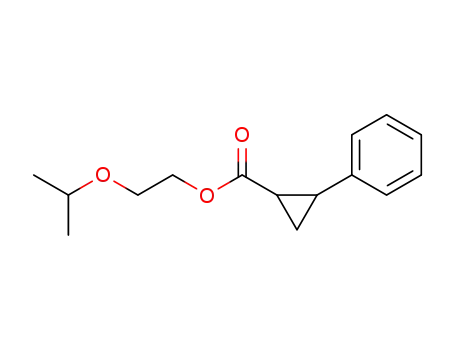 (+/-)-trans-2-Phenyl-cyclopropanecarboxylic acid 2-isopropoxy-ethyl ester
