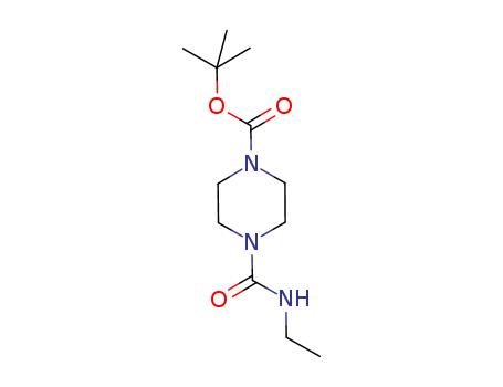 1-Piperazinecarboxylic acid, 4-[(ethylamino)carbonyl]-,
1,1-dimethylethyl ester