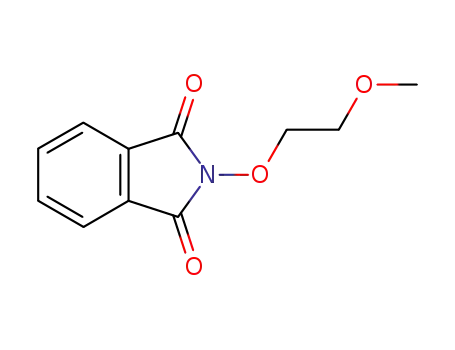 Molecular Structure of 54149-18-7 (2-(2-methoxyethoxy)-1H-Isoindole-1,3(2H)-dione)