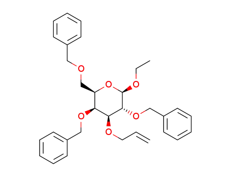 ethyl-3-O-allyl-2,4,6-tri-O-benzyl-β-D-galactopyranoside