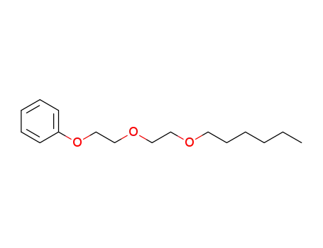 Molecular Structure of 928346-61-6 (Benzene, [2-[2-(hexyloxy)ethoxy]ethoxy]-)