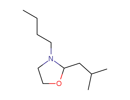 3-Butyl-2-(2-methylpropyl)-1,3-oxazolidine