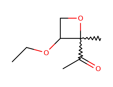 2-acyl-3-ethoxy-2-methyloxetane