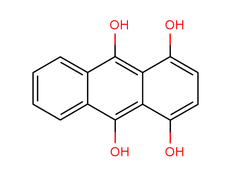 Molecular Structure of 476-60-8 (Anthracene-1,4,9,10-tetraol)