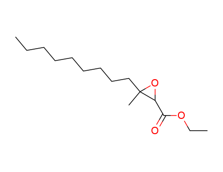 2-Oxiranecarboxylicacid, 3-methyl-3-nonyl-, ethyl ester