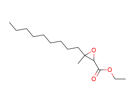 Molecular Structure of 83803-54-7 (ethyl 3-methyl-3-nonyloxirane-2-carboxylate)