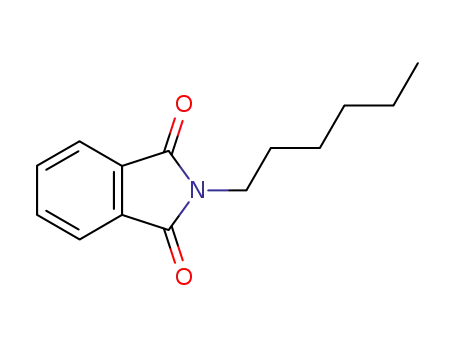 Molecular Structure of 20320-48-3 (1H-Isoindole-1,3(2H)-dione, 2-hexyl-)