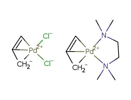 [η**3-2-propenyl](N,N,N',N'-tetramethylethylenediamine)palladium(II) dichloro(η**3-2-propenyl)palladate(II)