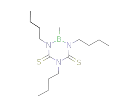 1,3,5-Tri-n-butyl-6-methyl-1,3,5-triaza-2-bora-cyclohexandithion-4,6
