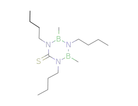 1,3,5-Tri-n-butyl-2,6-dimethyl-1,3,5-triaza-2,6-dibora-cyclohexanthion-4