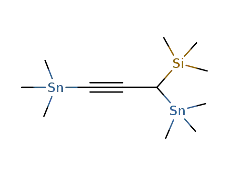 3-(trimethylsilyl)-1,3-bis(trimethylstannyl)propyne