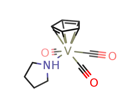 (C5H5)V(CO)3(C4H8NH)